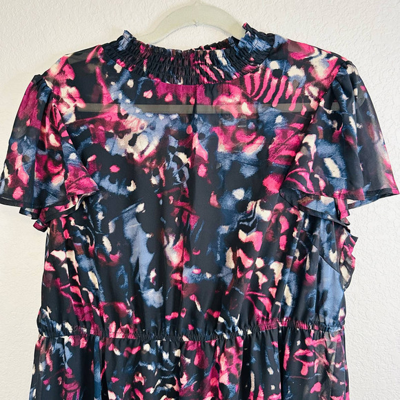 Torrid Black Colorful Dress - Picture 3 of 7